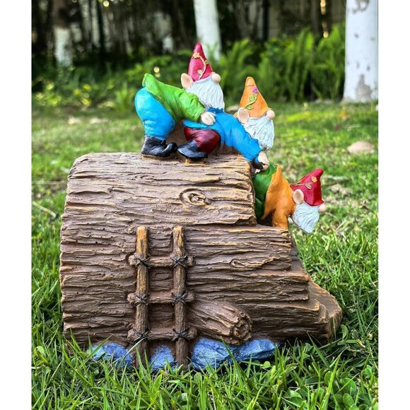 3 x 4 Gonmes Rain Gutter Downspout Extension Figurine Sculpture for Lawn Yard - Picture 3 of 6